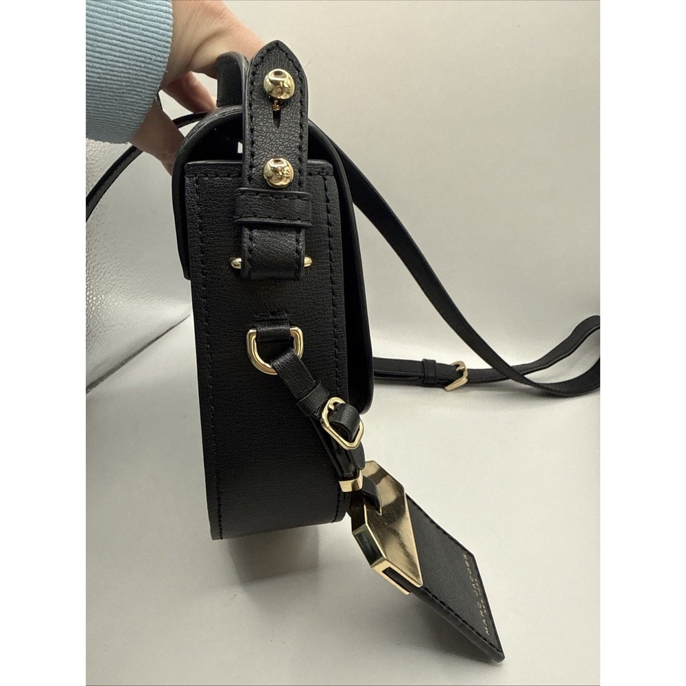 Marc Jacobs New York Mini Rider Flap Crossbody Bag Black M0014109 - Picture 6 of 11